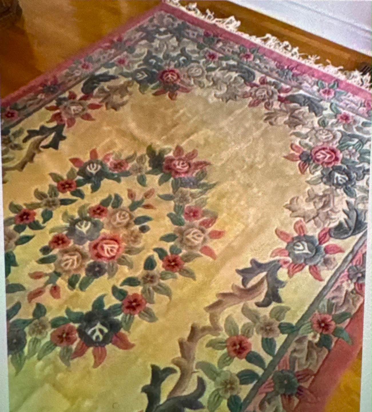 Floral Area Rug