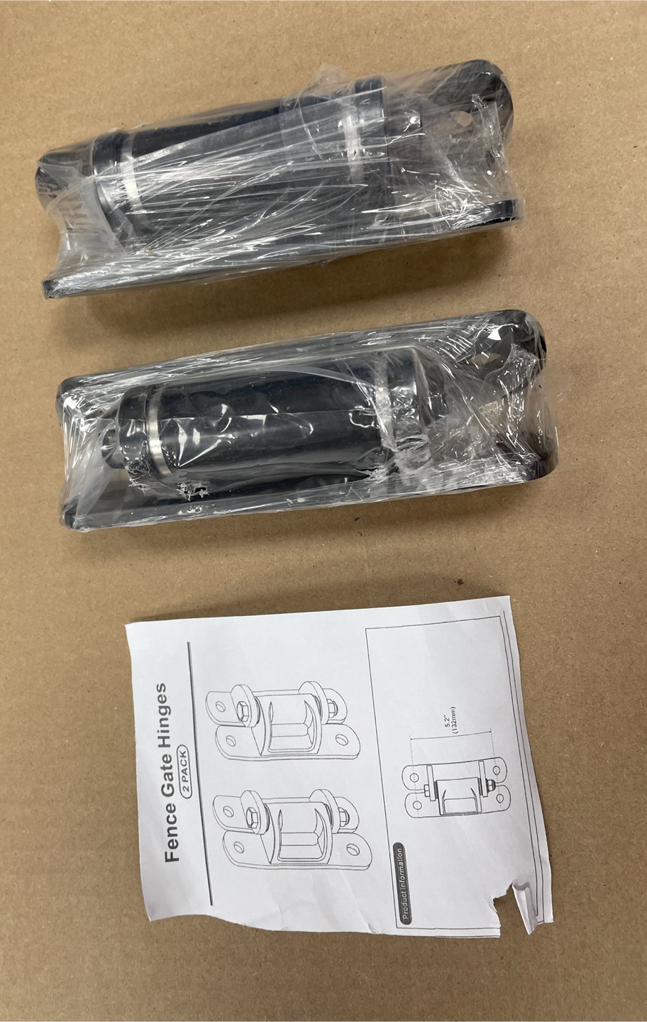 Insaga 6.7" Heavy Duty Gate Hinges (2 Pack) - photo 5