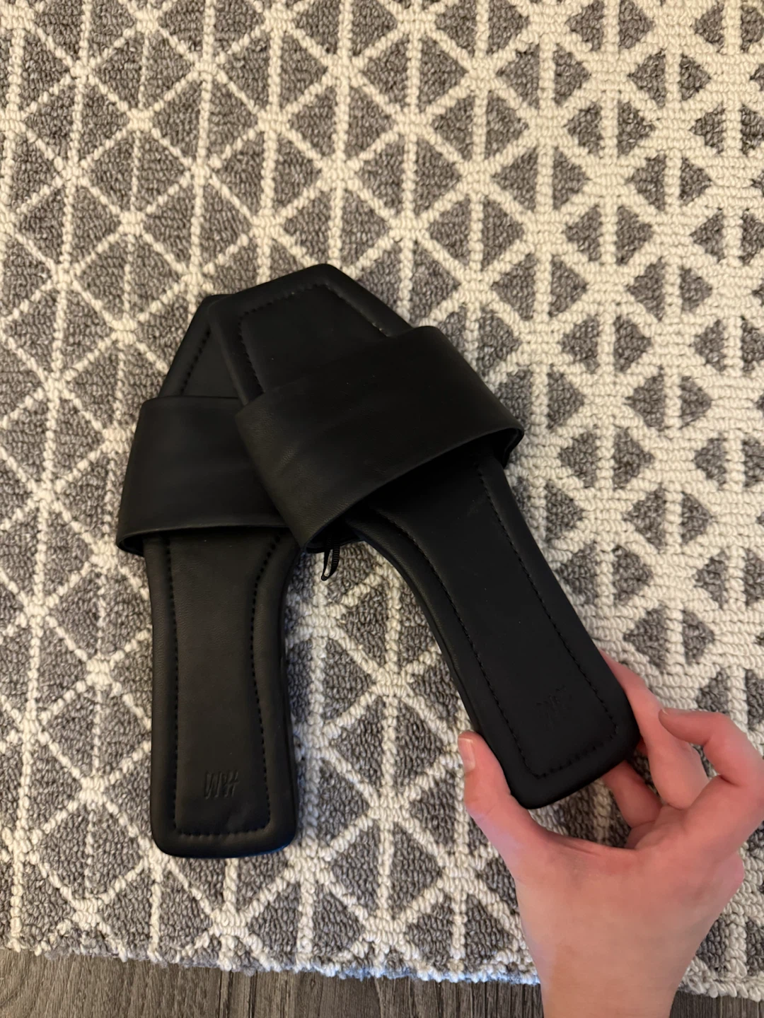 H&M leather sandals - size 9