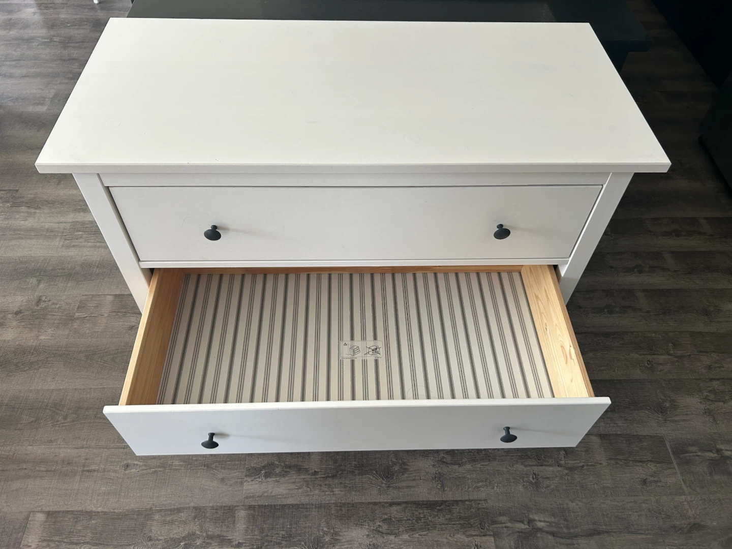IKEA HEMNES White dresser 3 drawers - photo 3