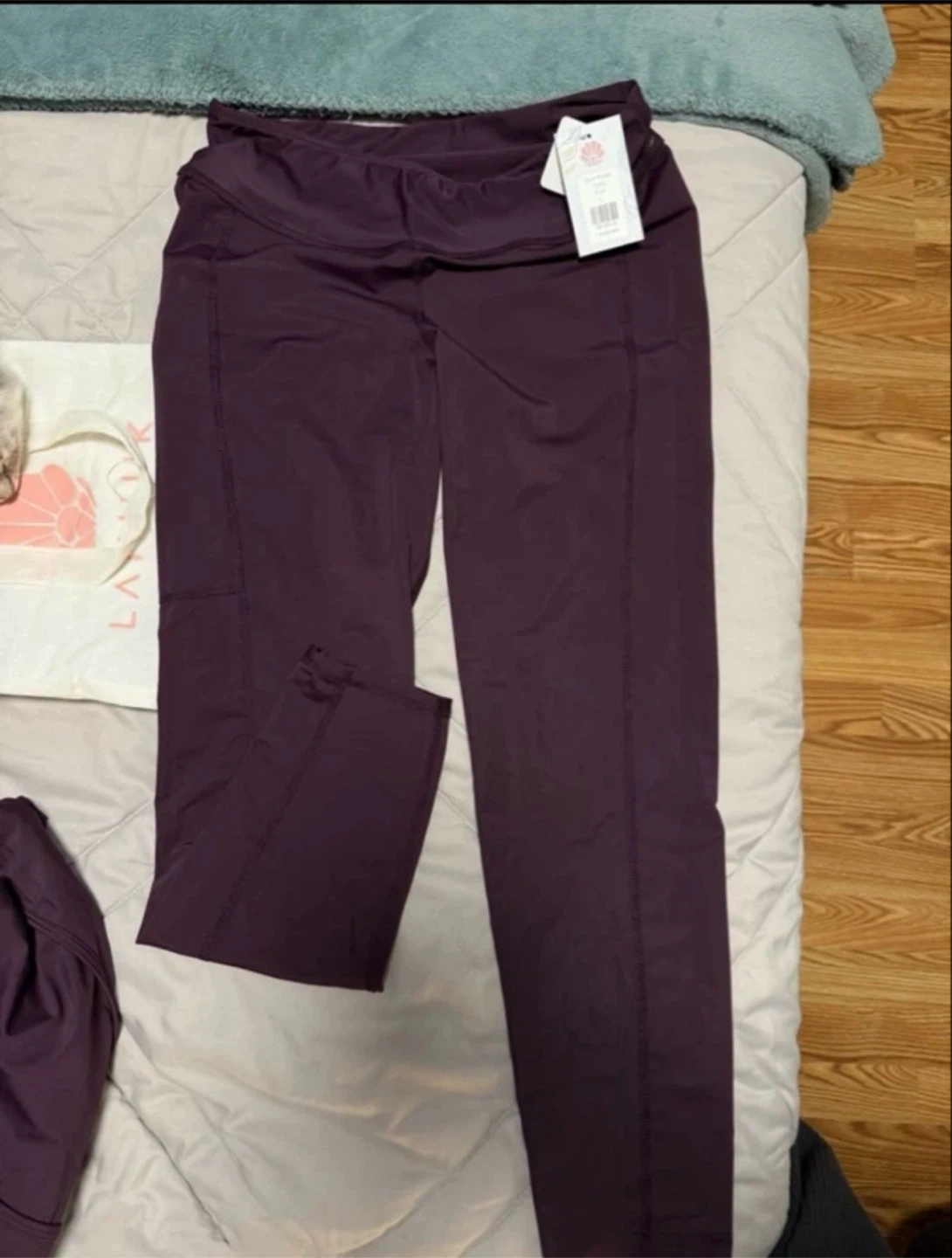LANUUK Serena Swim Dress & Pants - PLUM (Size Large) - photo 2
