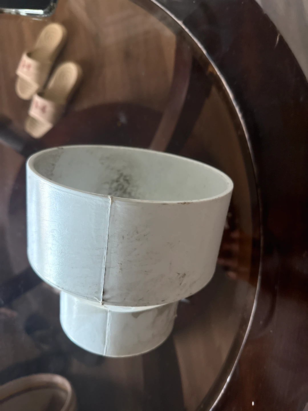 White PVC Pipe Fittings (Y-Connector, Coupler) - photo 5