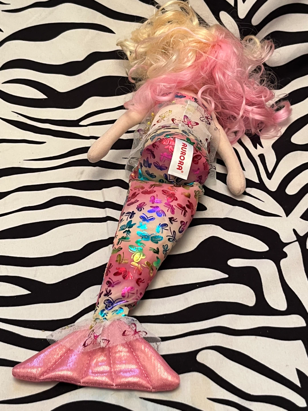 🧜‍♀️ Aurora Sea Sparkles Flutter Fashion  Mermaid Plush Toy 🧜‍♀️ - photo 3