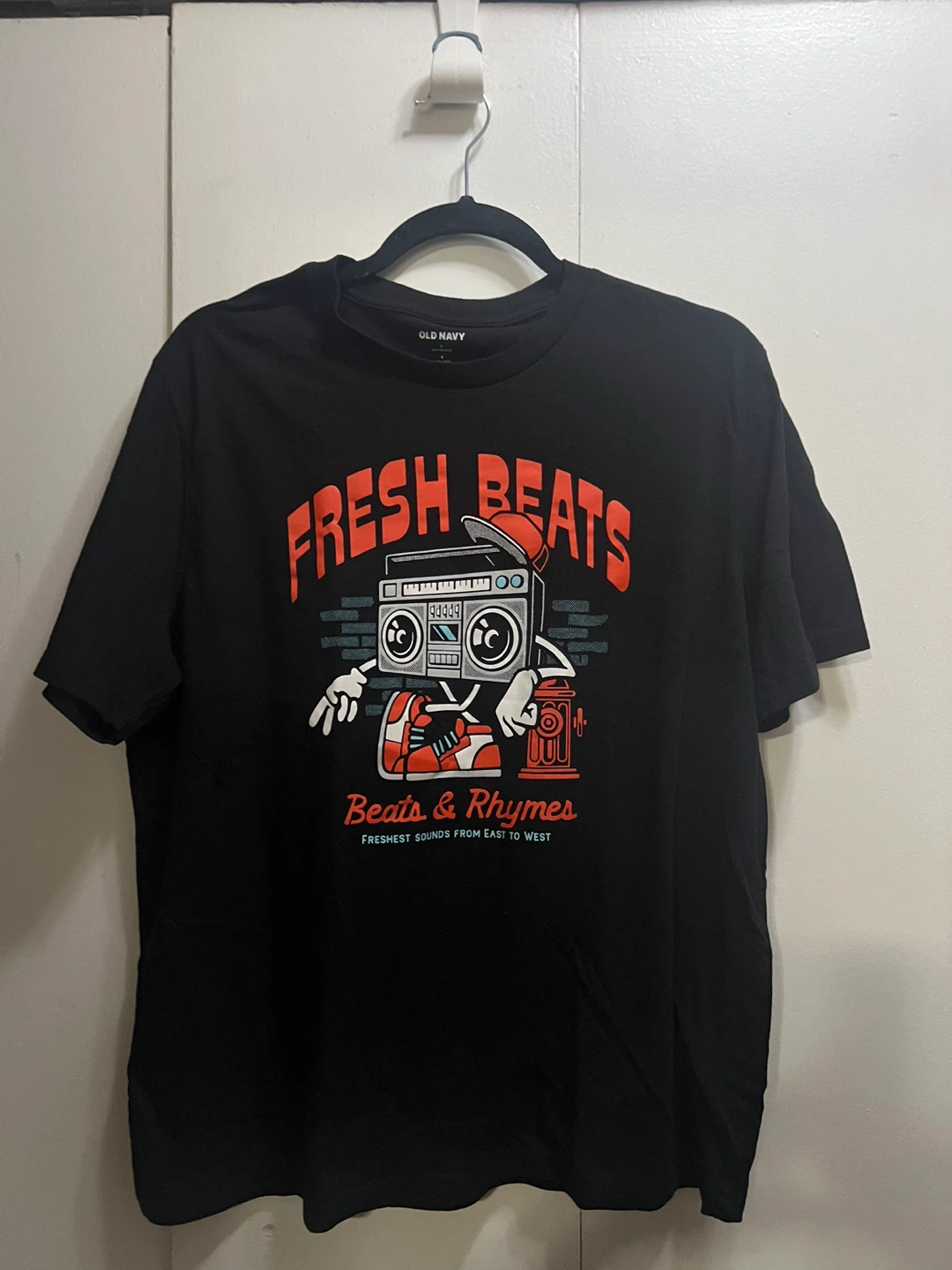Black Graphic Tee Shirt Old Navy