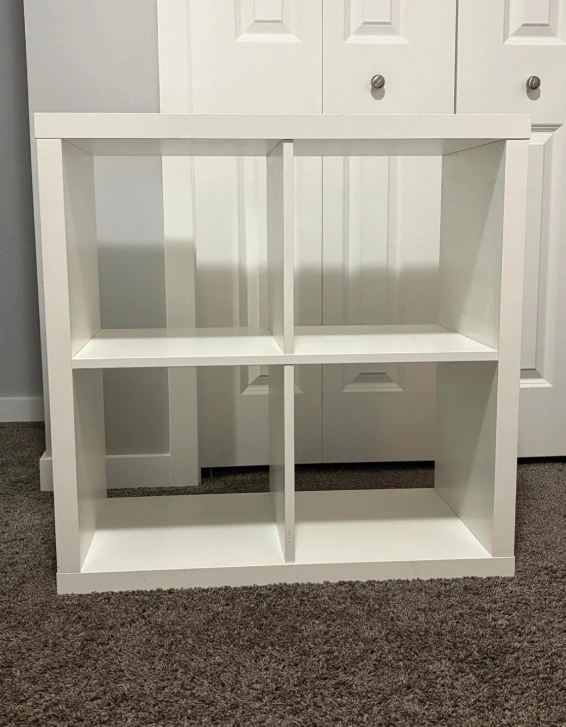 IKEA 2 x 2 white Shelf  KALLAX