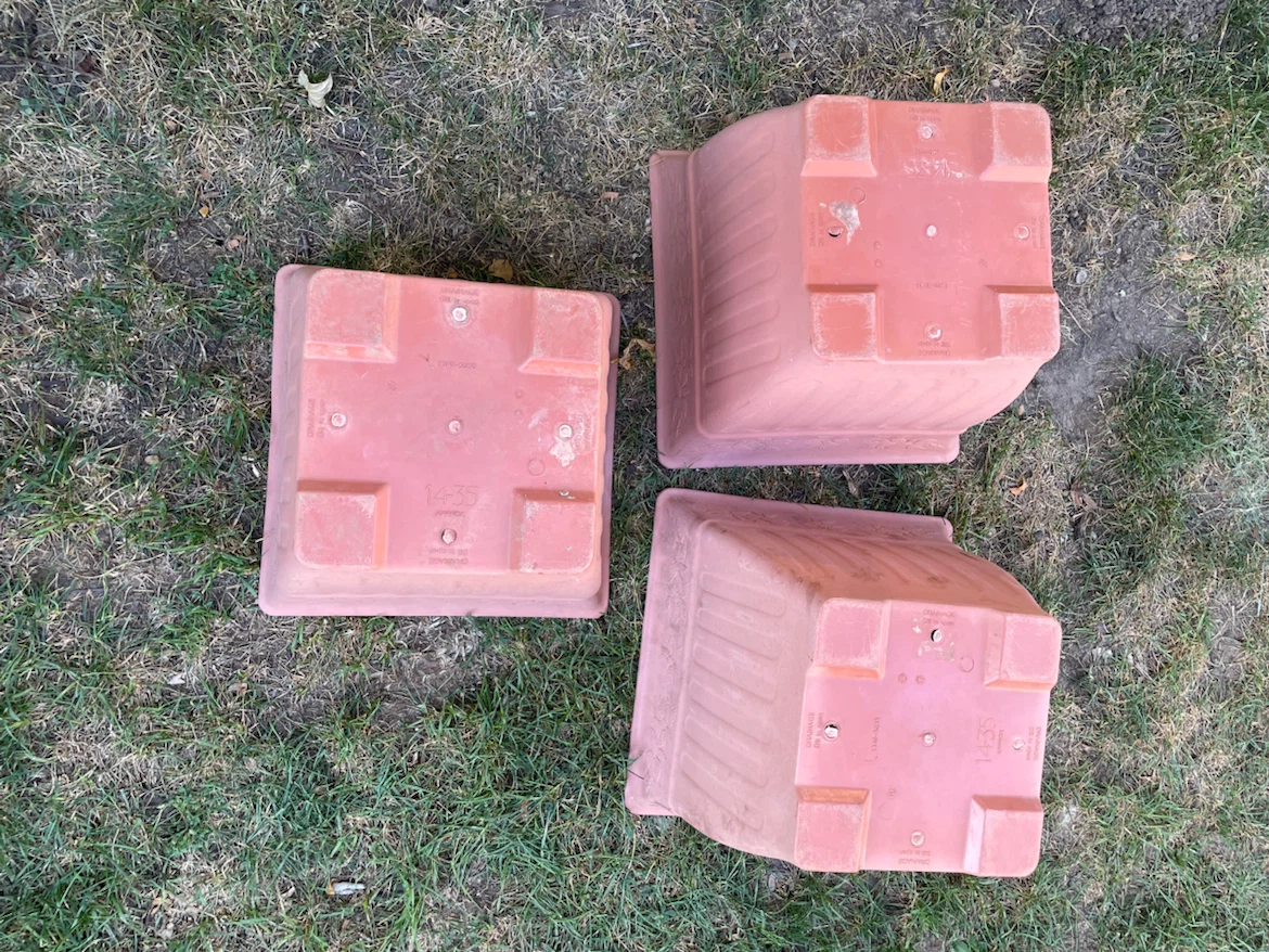 Set of 3 Square Planters - photo 5