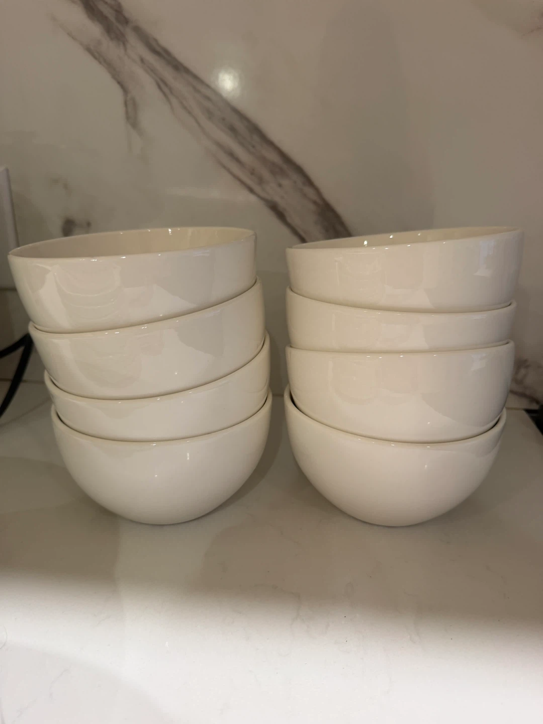 White Ceramic Dinnerware Set - photo 3
