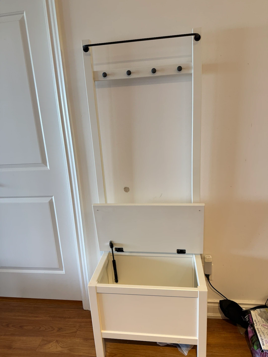 IKEA Hemnes coat/storage rack: