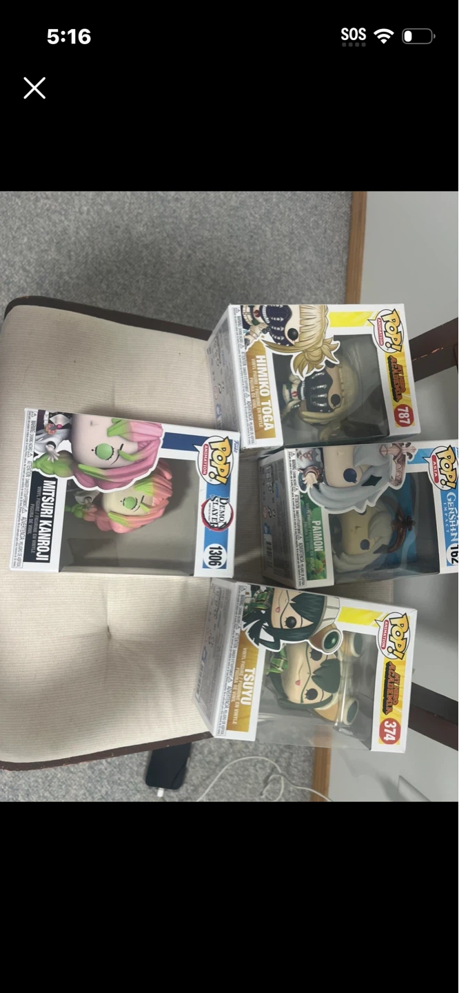 Funko Pop! Anime Figures - Demon Slayer, MHA, Genshin Impact