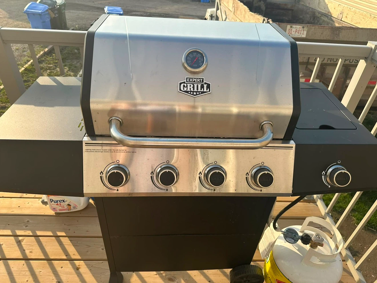 Expert Grill Propane Gas Grill with cylinder - photo 2