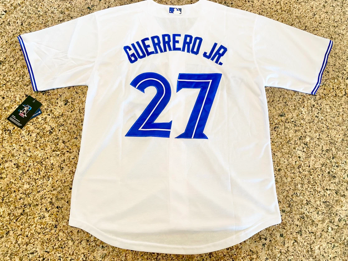 Toronto Blue Jays Vladimir Guerrero Jr. Jersey - White [Large] - photo 2