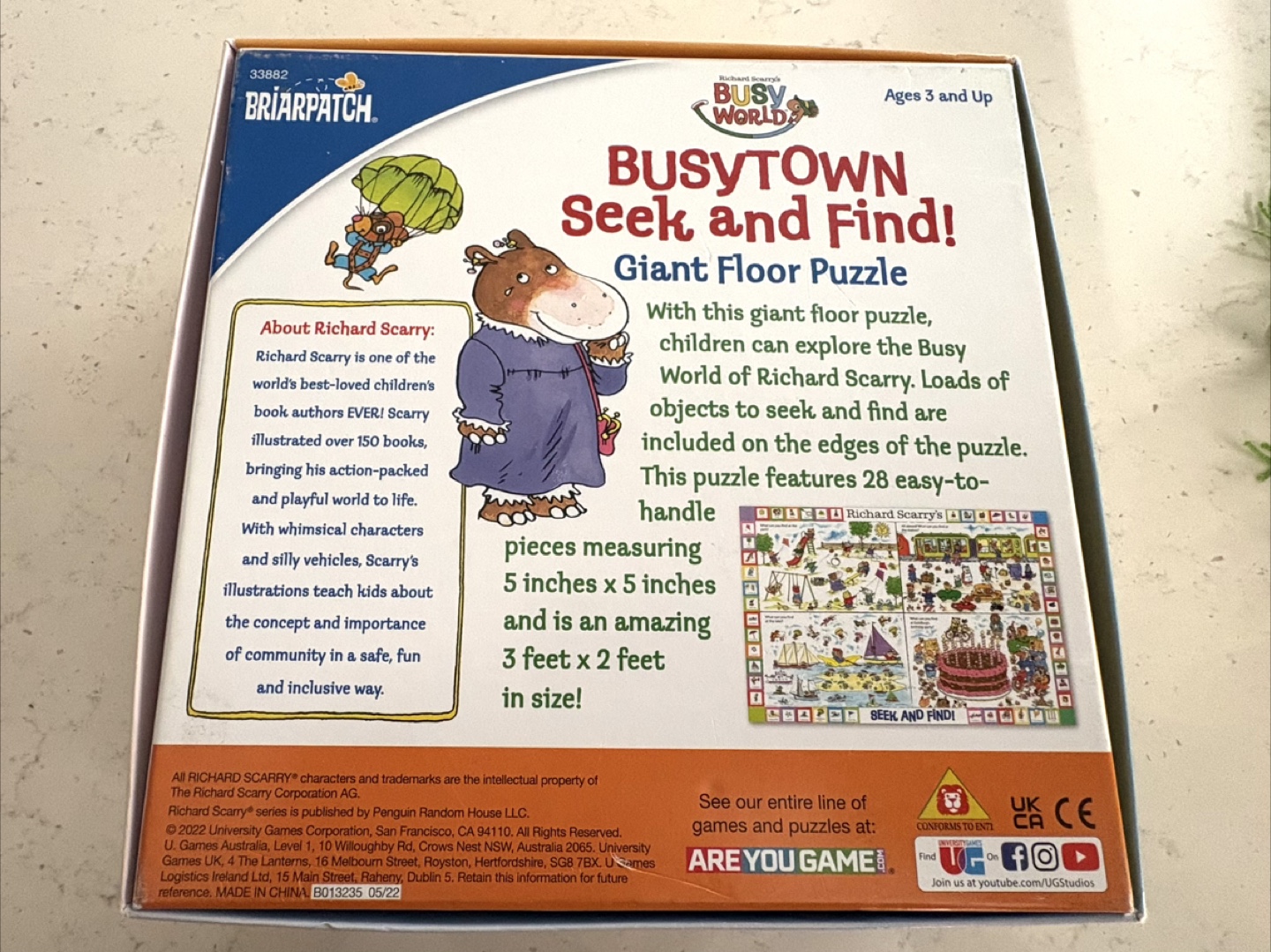 Briarpatch Richard Scarry's BusyTown Giant Floor Puzzle - photo 3