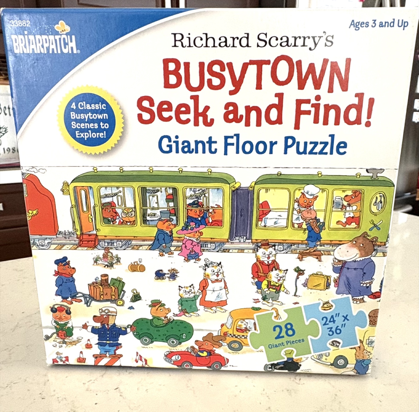 Briarpatch Richard Scarry's BusyTown Giant Floor Puzzle