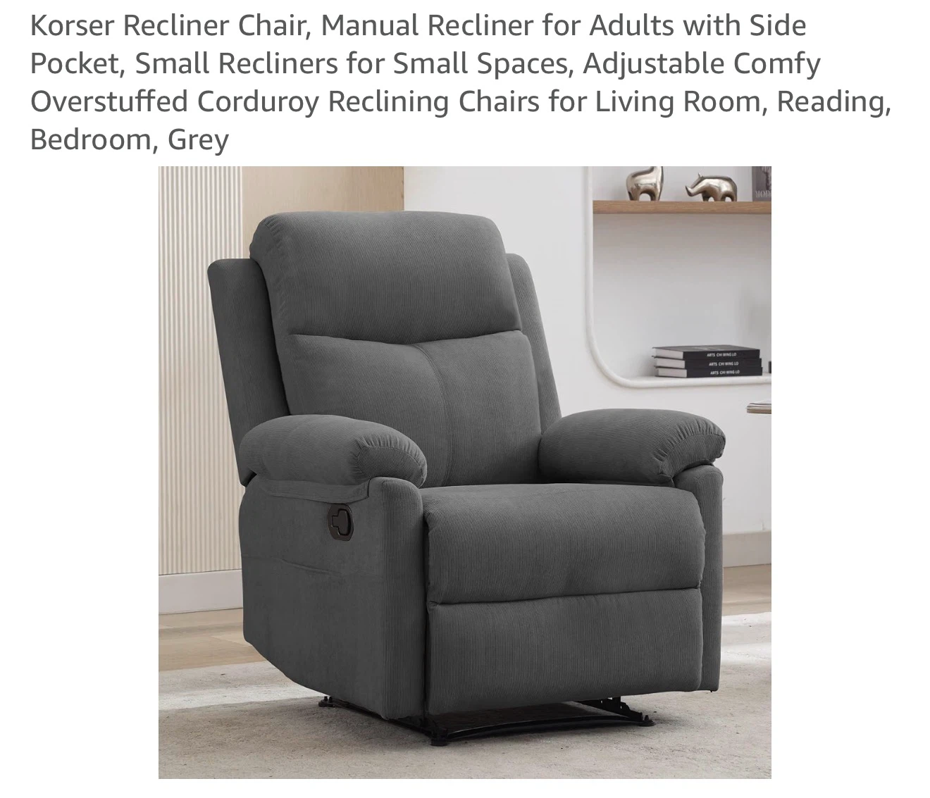 Korser Recliner Chair - photo 3