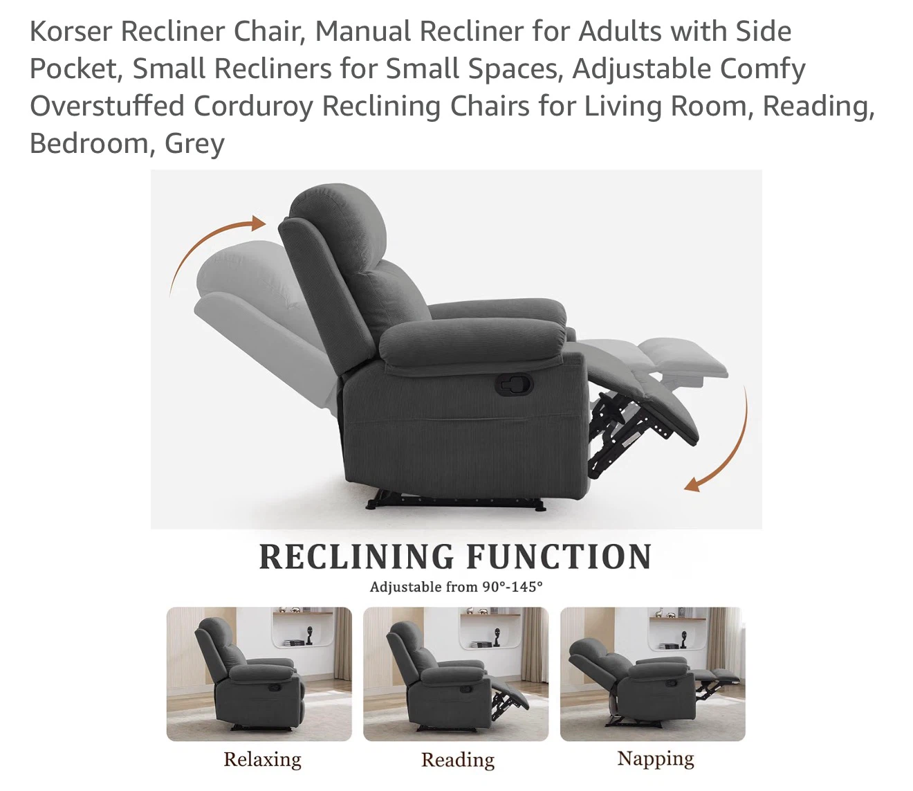 Korser Recliner Chair - photo 5