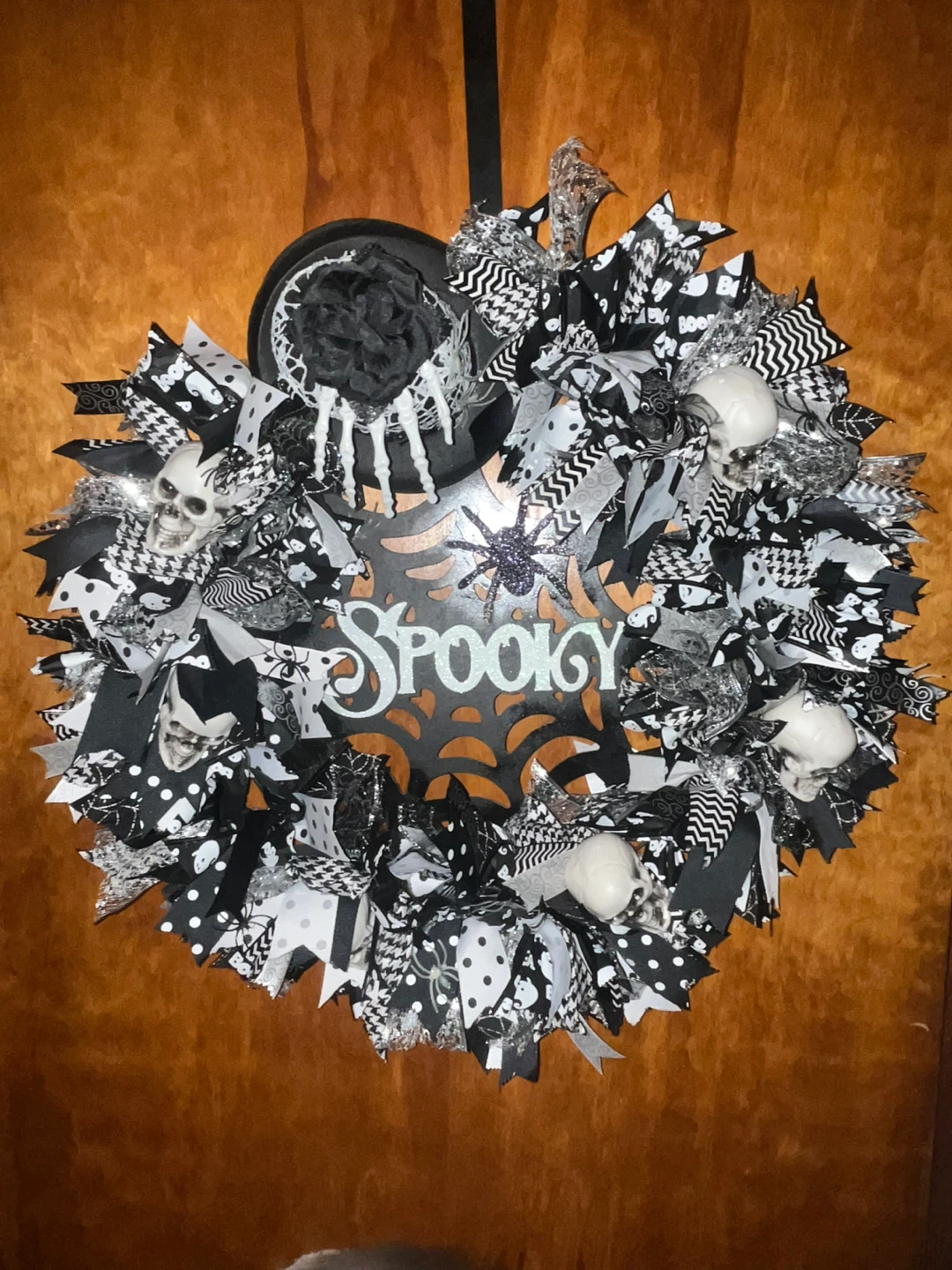 24” Halloween Wreath