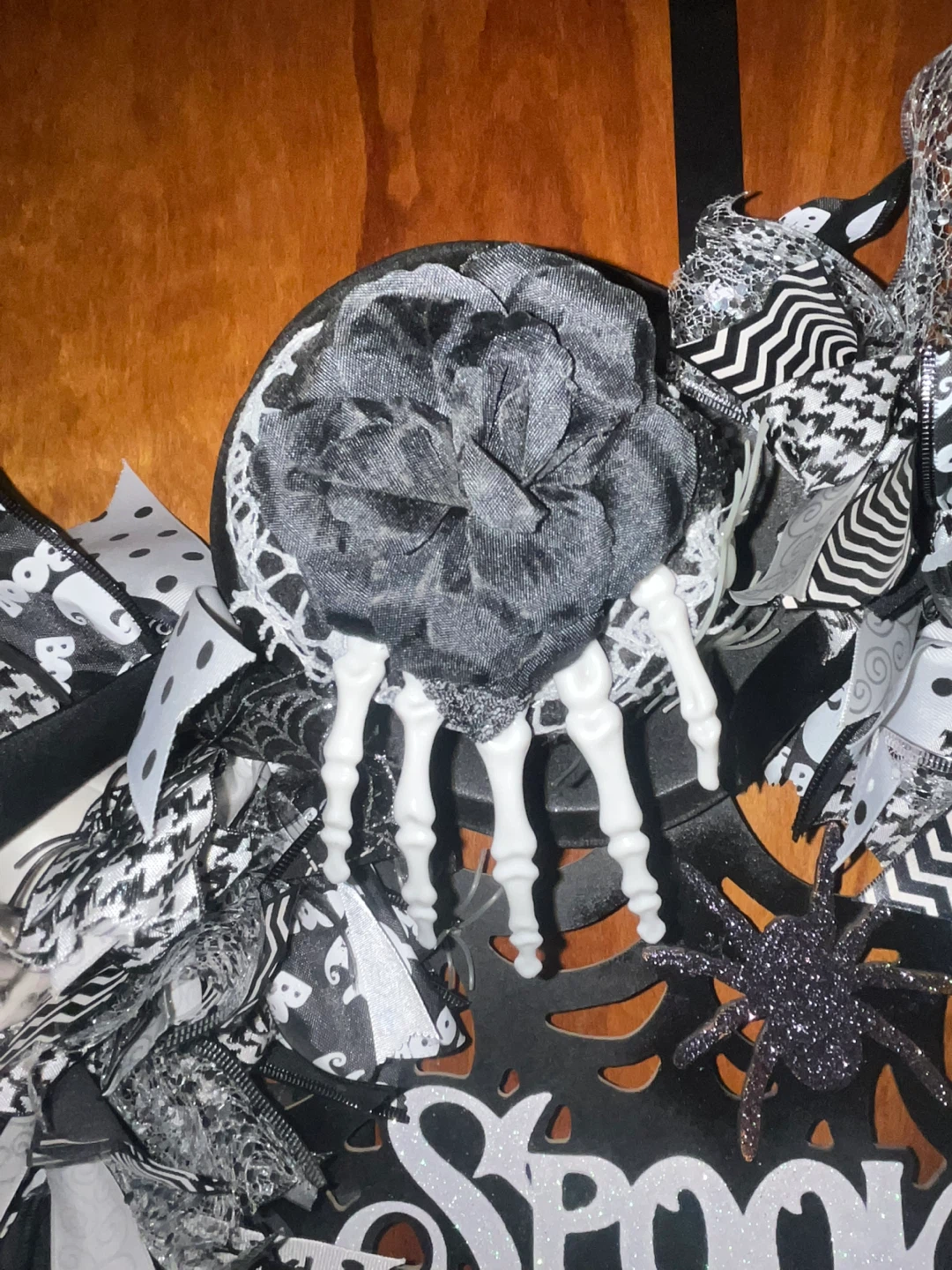 24” Halloween Wreath - photo 3