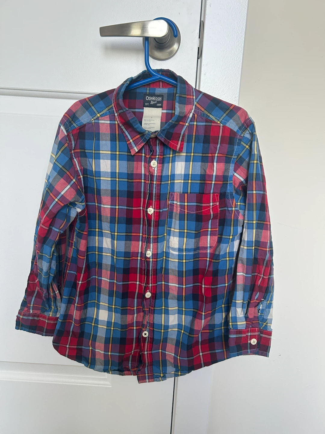 OshKosh B'gosh Plaid Button-Up Shirt