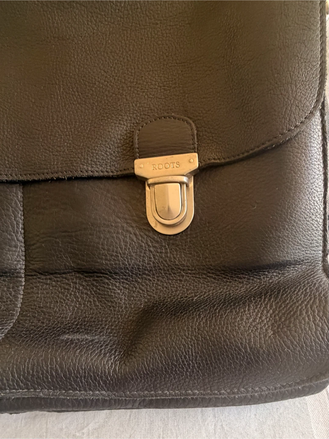Roots Grad School Cervino Leather Messenger Bag - photo 5