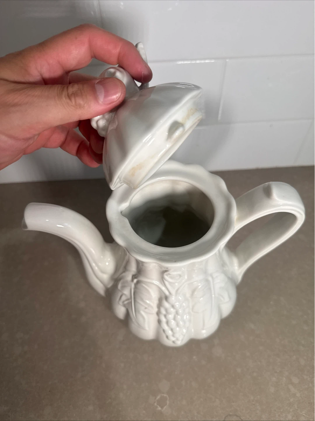 Red Cliff Ironstone Teapot - photo 2