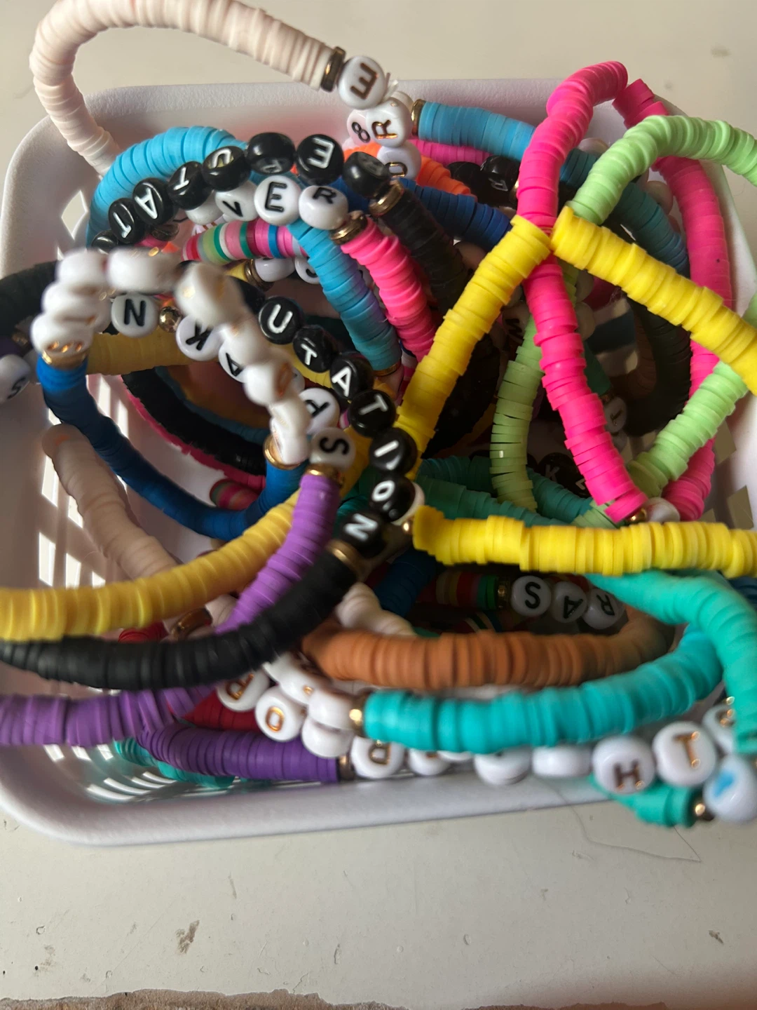 Assorted Heishi Bead Bracelets
