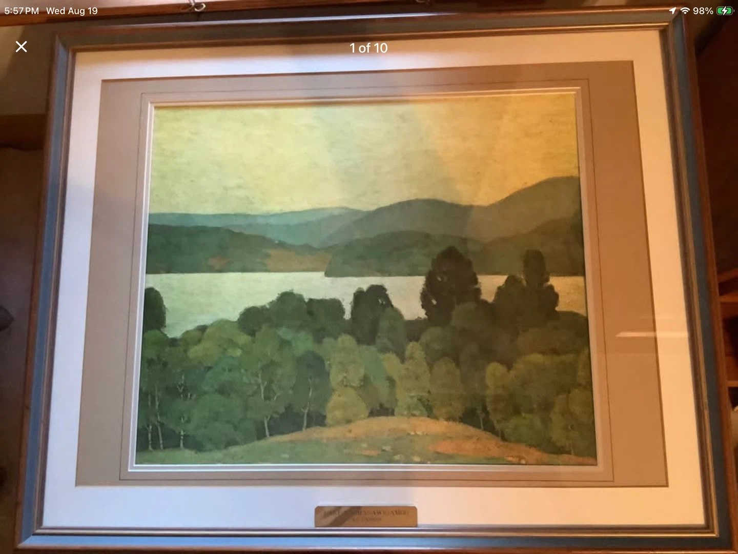 Grp of 7 AJ Casson’s Ltd Ed Print “Lake Kashagawigamog” 🐞