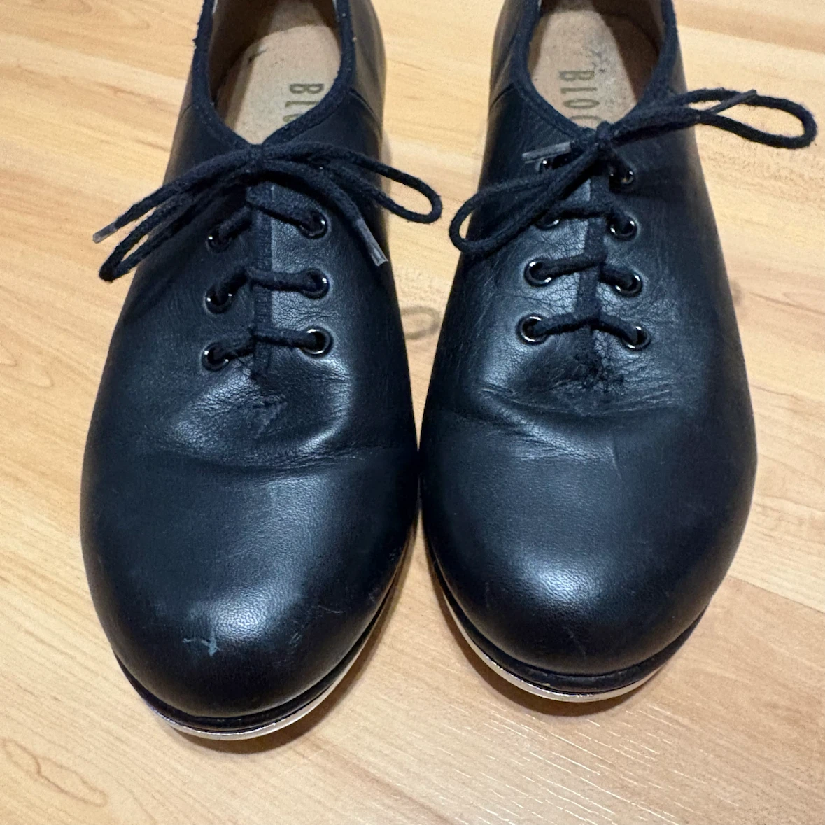 Bloch black leather tap shoes Women’s Size 8 - photo 2