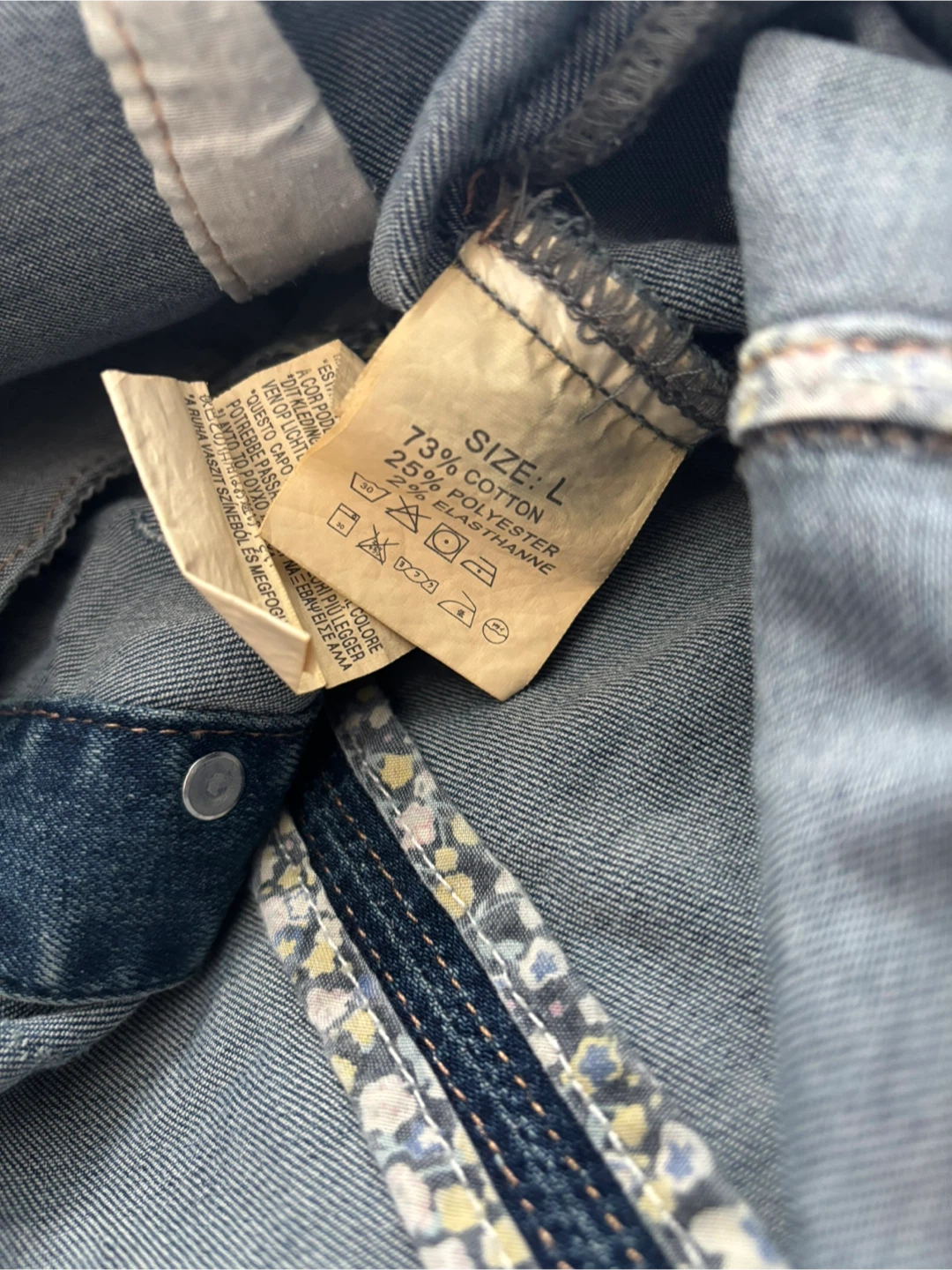 Blue Hello Miss Denim Jacket - photo 3