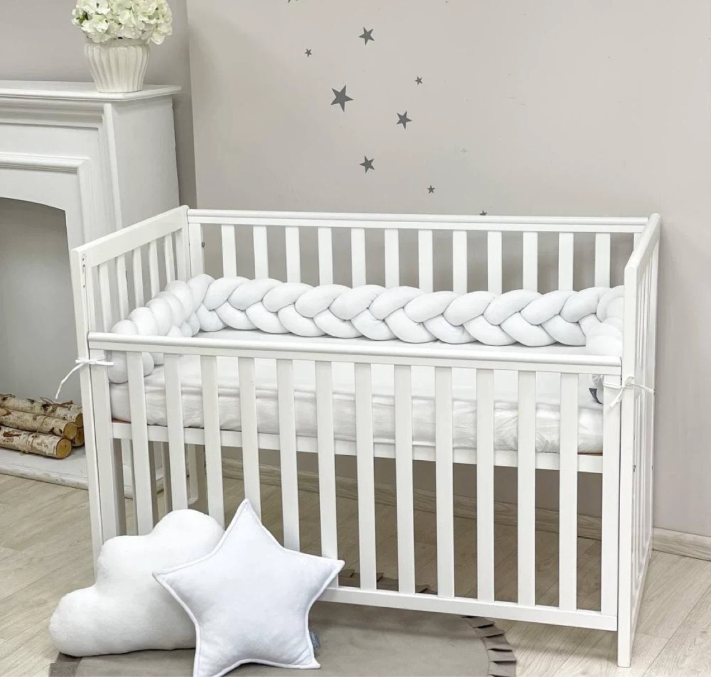 Braided Crib Bumper