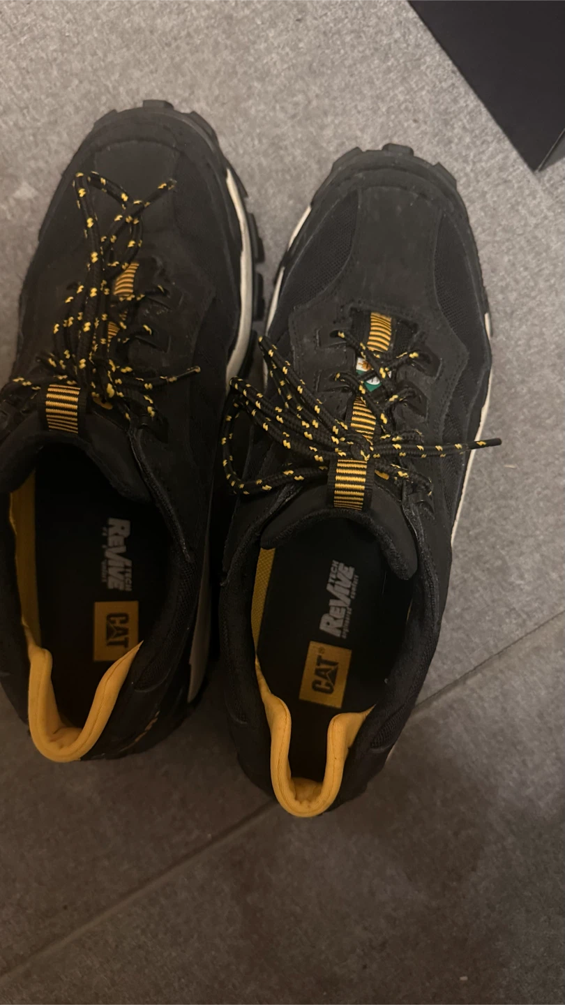 CSA Approved! Caterpillar Black & Yellow Work Boots - photo 5