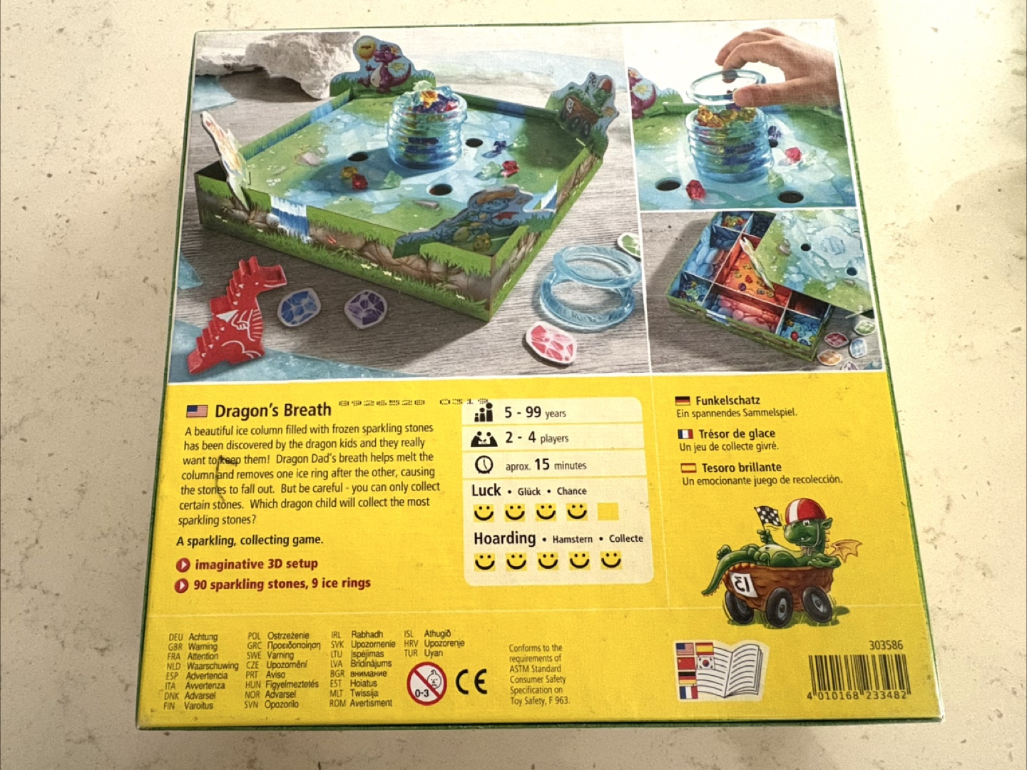 HABA Dragon's Breath Board Game - photo 2