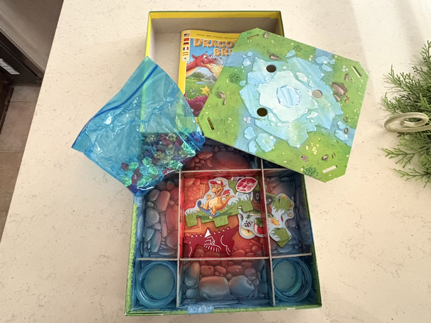 HABA Dragon's Breath Board Game - photo 3