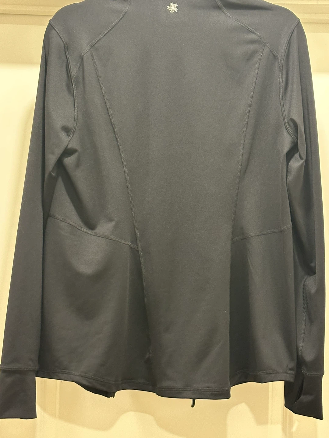 Black Athletic Zip-Up Jacket – Size Large - photo 2