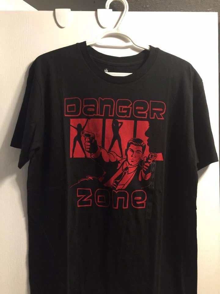 Black Danger Zone T-Shirt