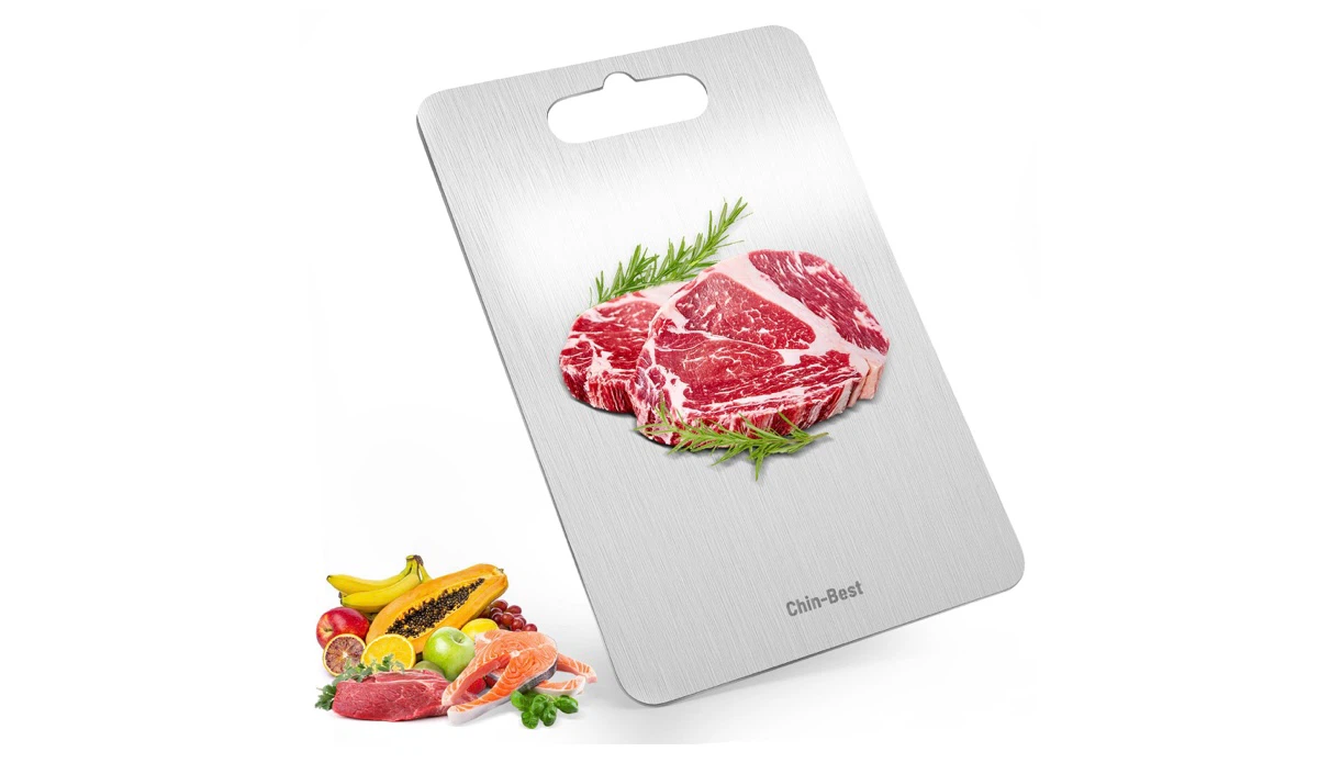 Chin-Best Stainless Steel Cutting Board