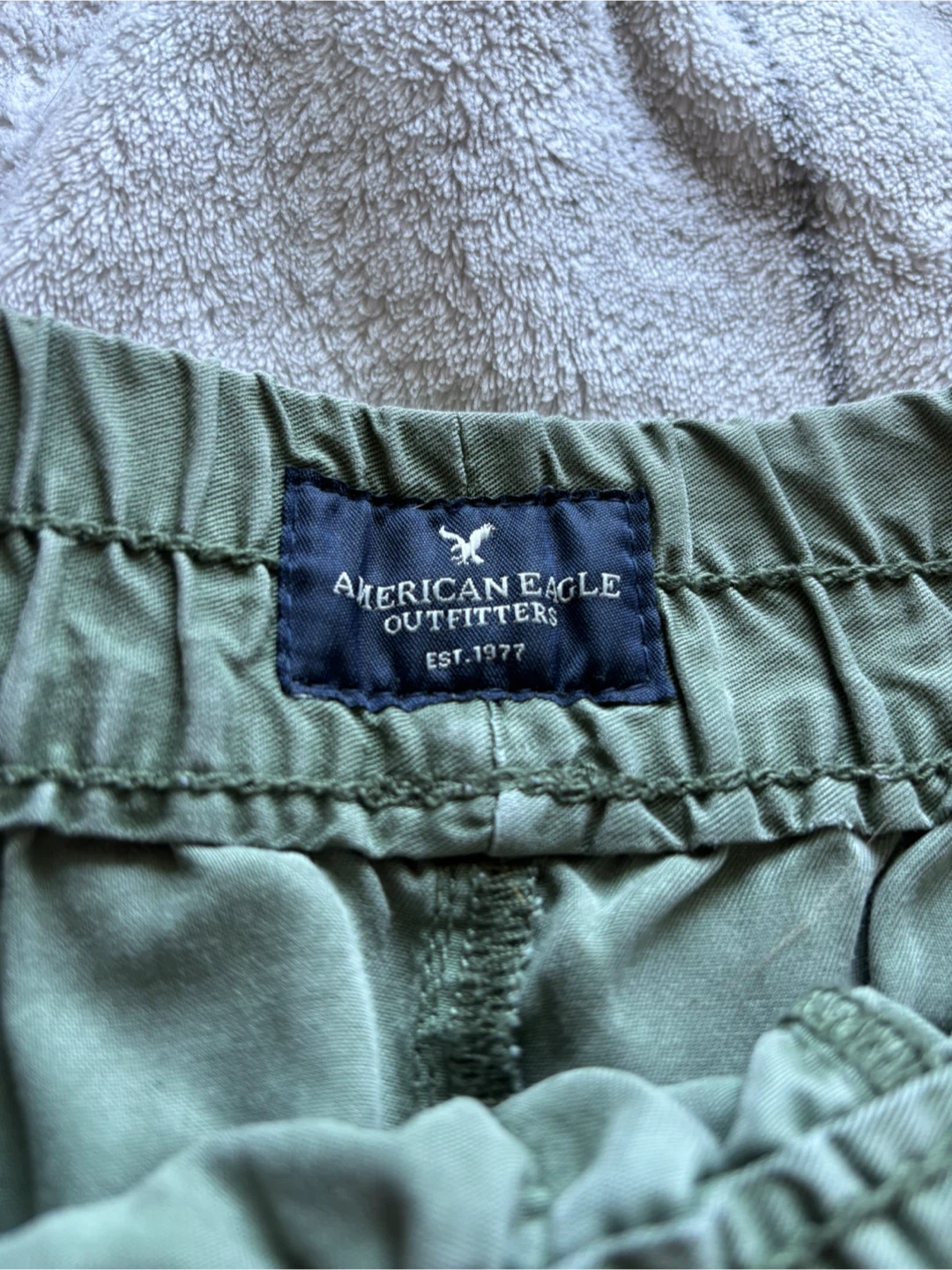 Army Green American Eagle Shorts - photo 2