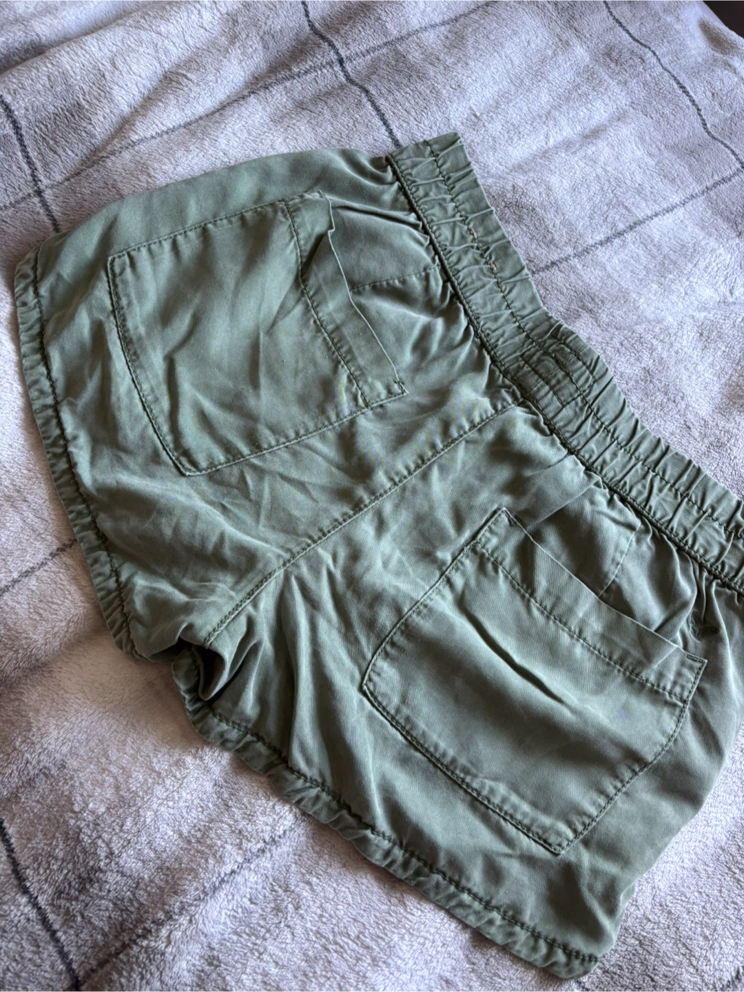 Army Green American Eagle Shorts - photo 4