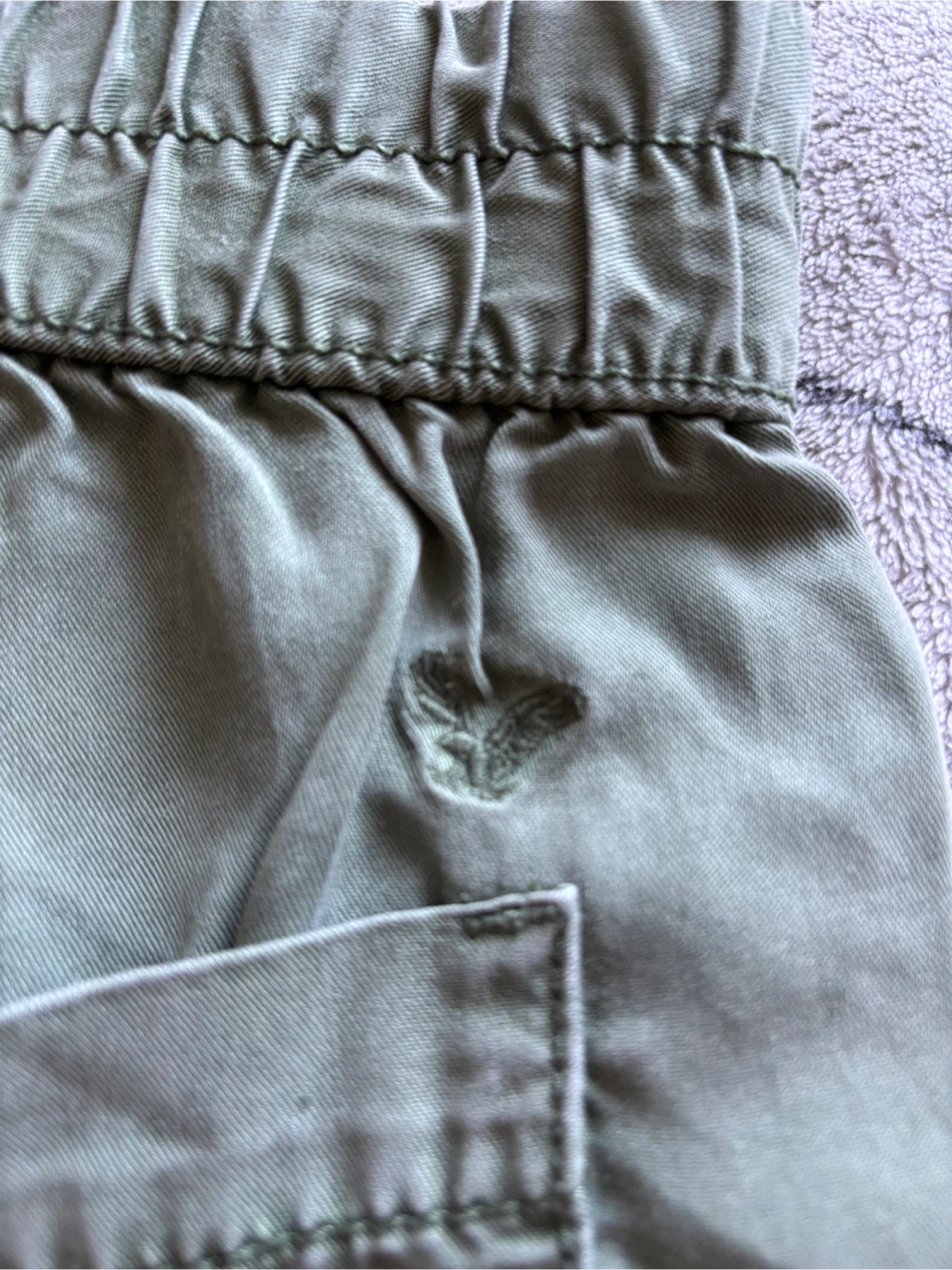 Army Green American Eagle Shorts - photo 5