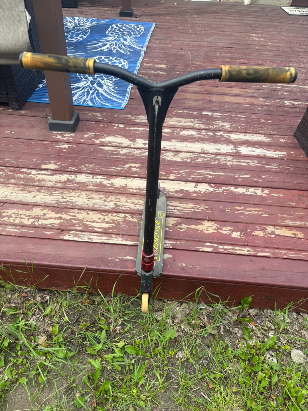custom built trick scooter