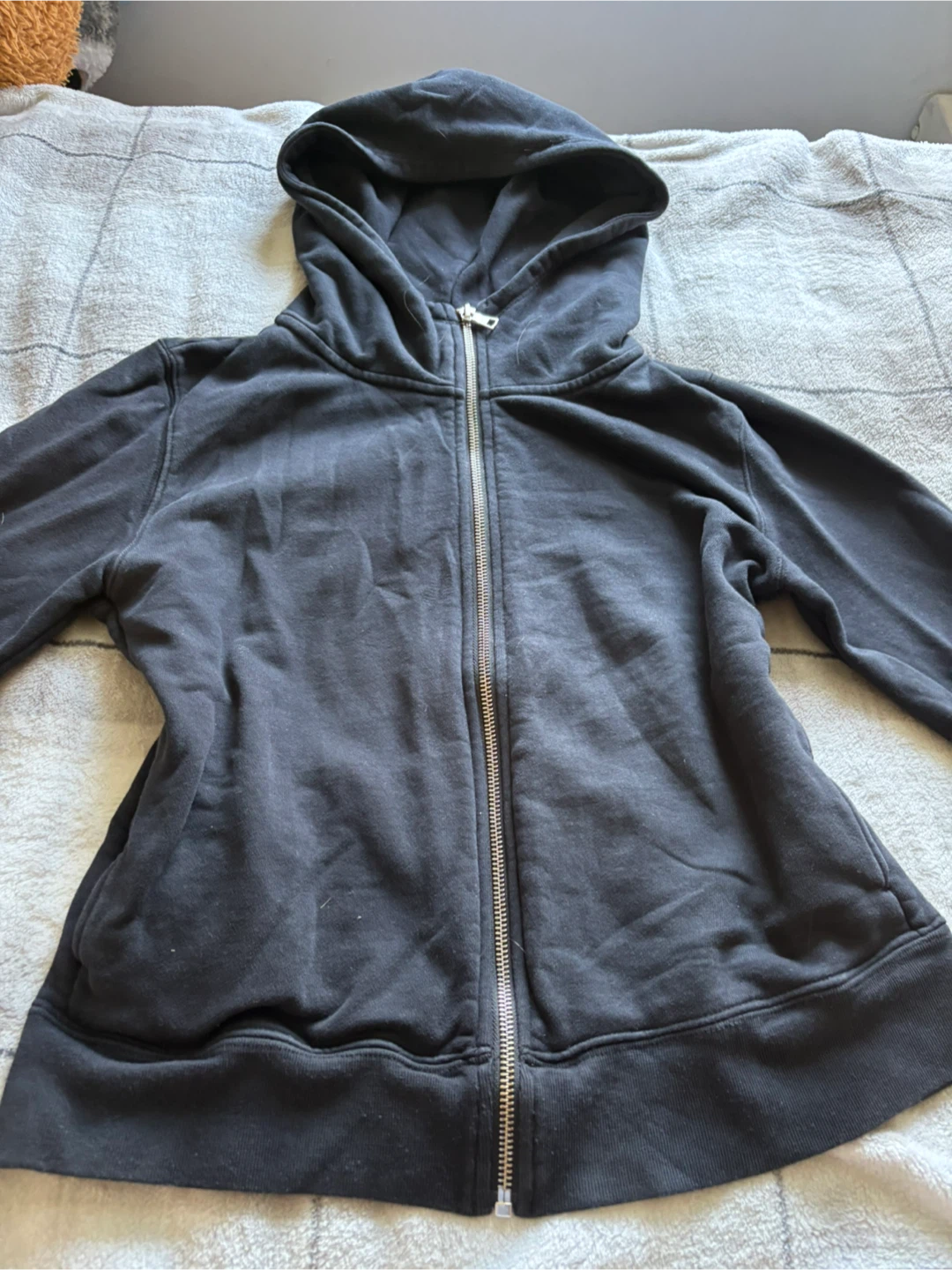 Black Zip Up Sweater - photo 4