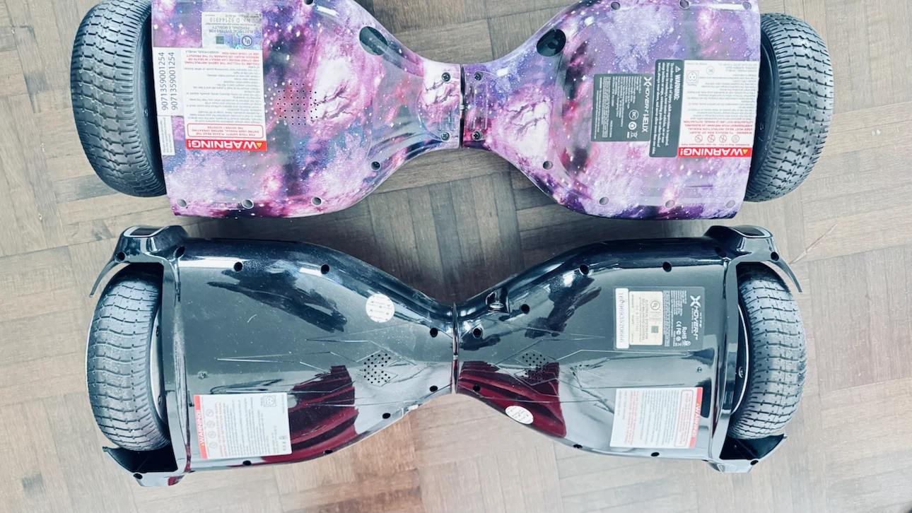 Two Hoverboards - Galaxy & Black - photo 2
