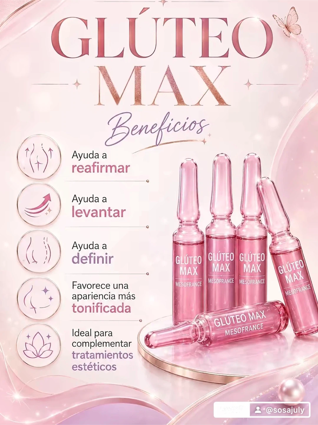 Glúteo Max Mesofrance Ampoules