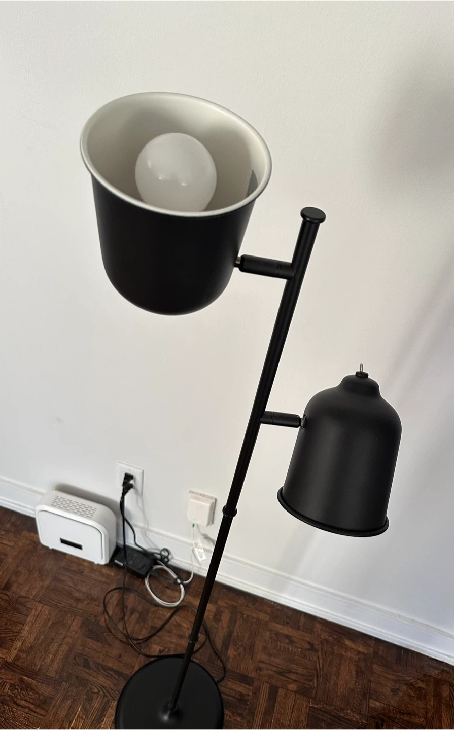 Black floor lamp | Kloving - photo 3
