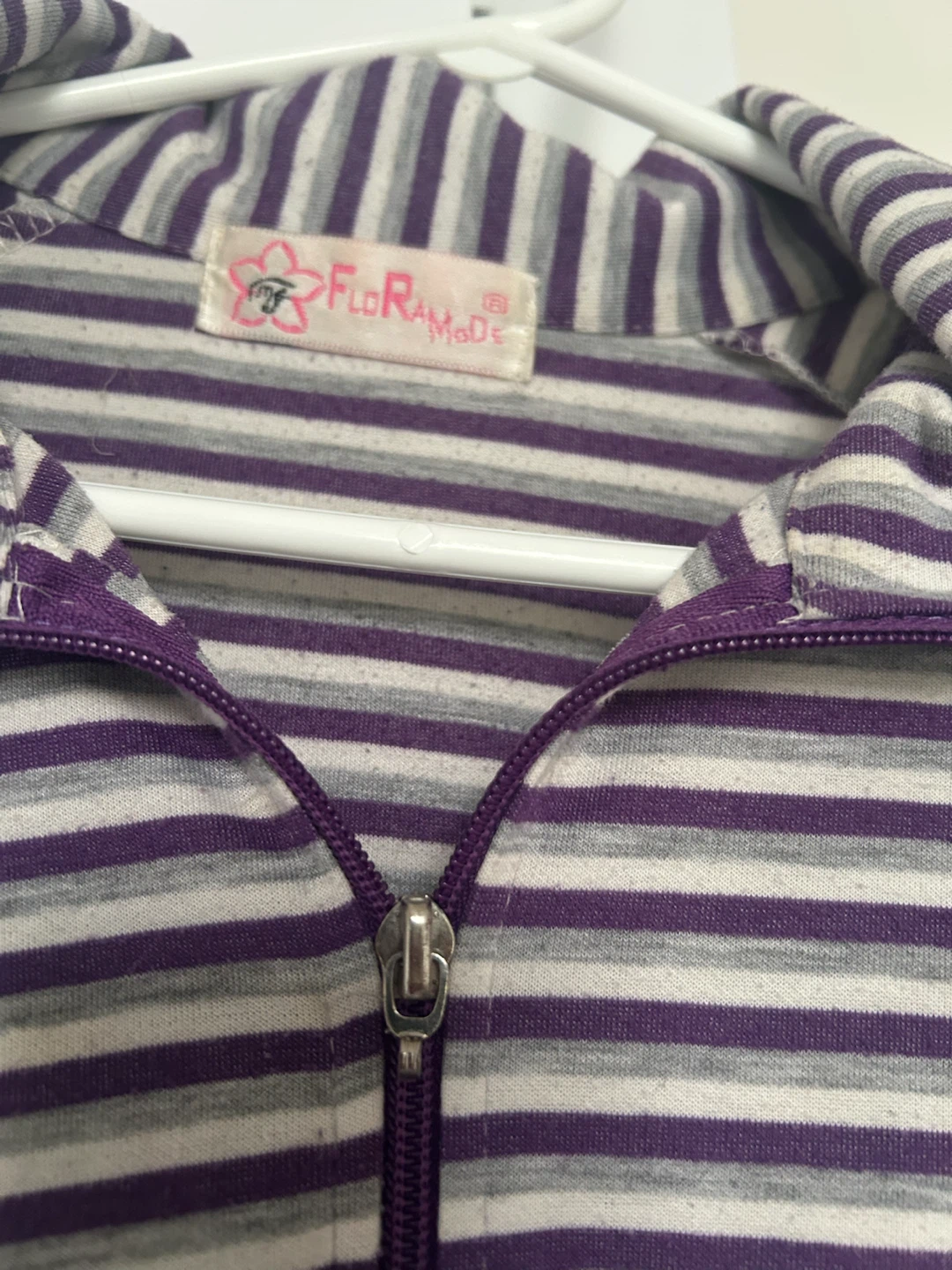 Floramode Striped Zip-Up Robe/Dress - photo 2