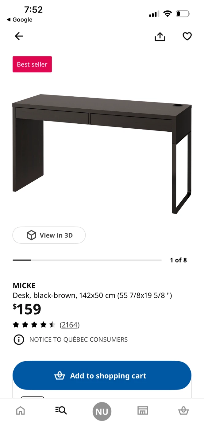 IKEA office desk