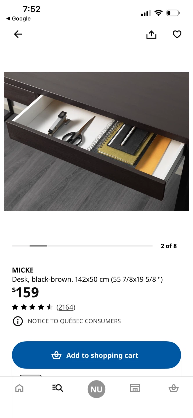 IKEA office desk - photo 3