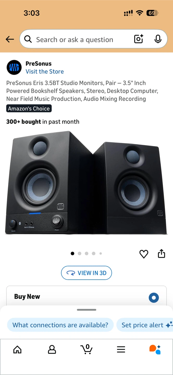 PreSonus Eris 3.5BT Studio Monitors - Pair - photo 2