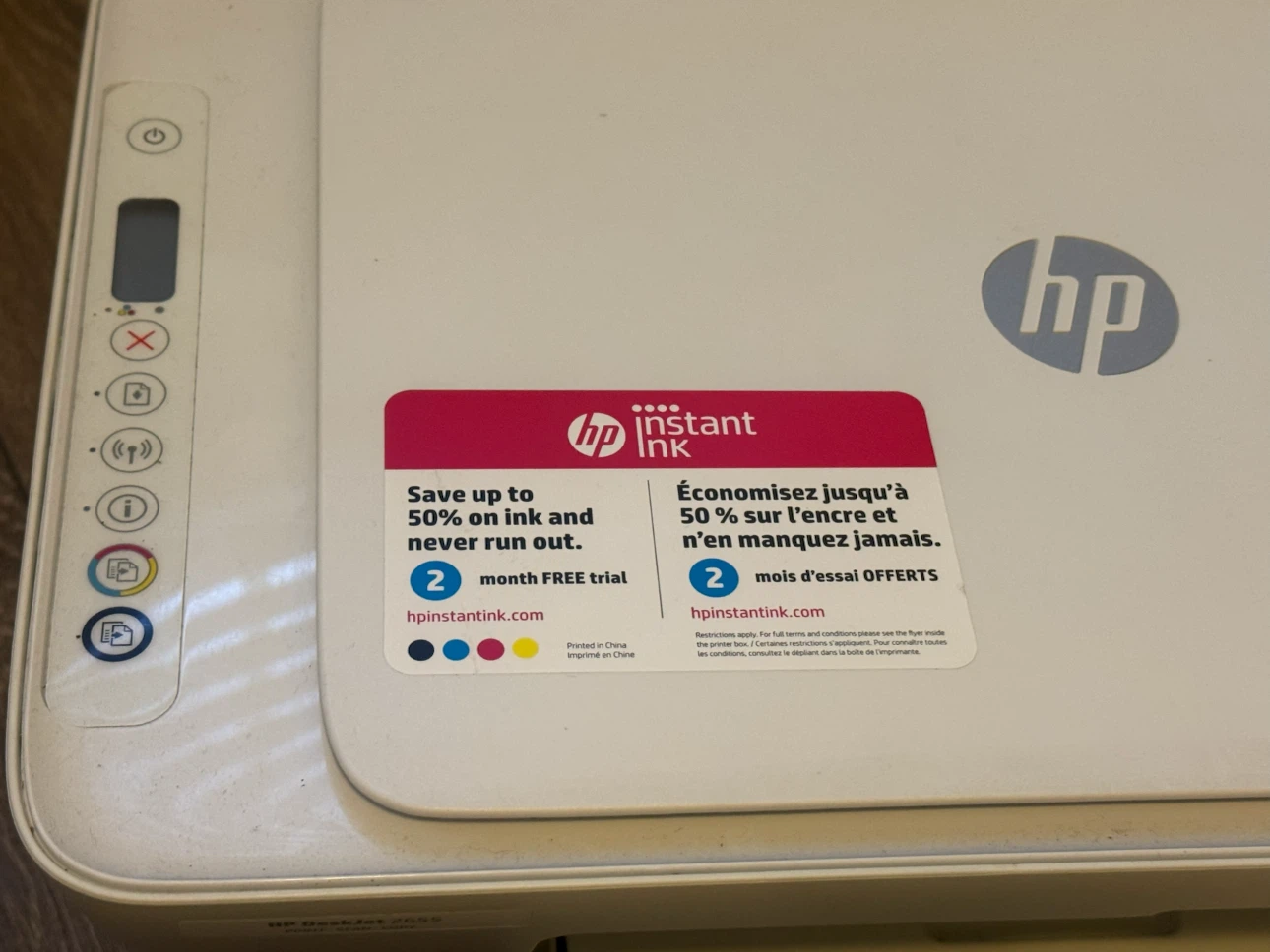 HP DeskJet 2655 All-in-One Printer - photo 2