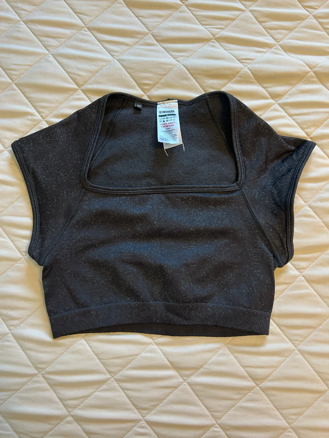 Gymshark Adapt Fleck Cropped Top