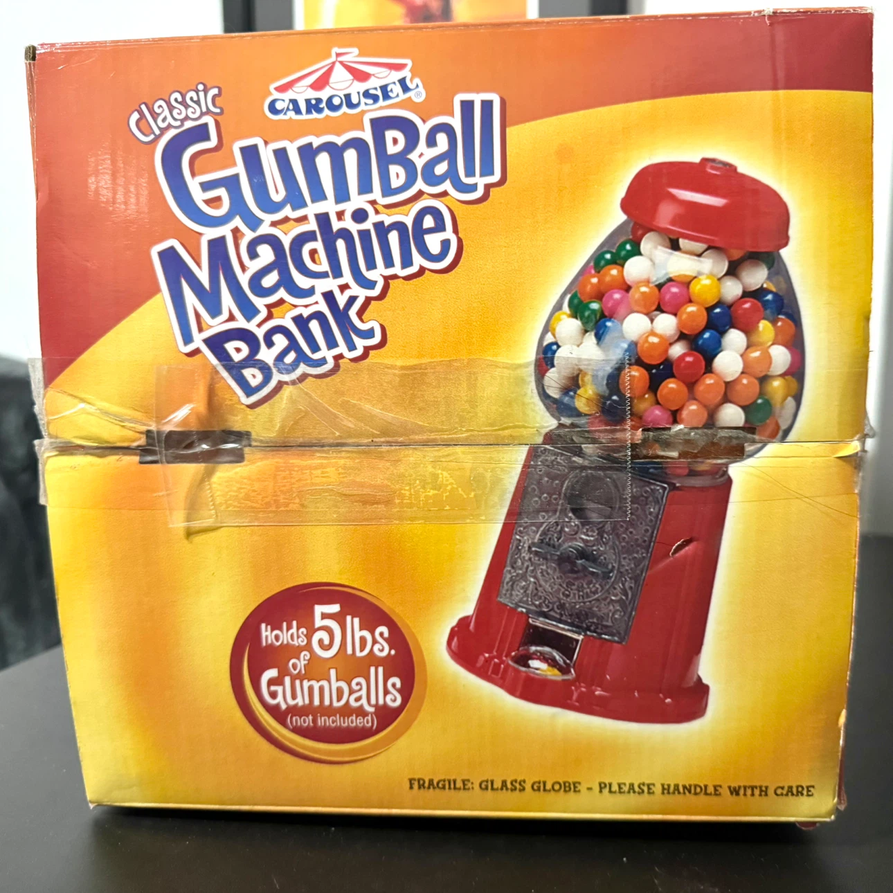 Carousel Classic Gumball Machine Bank (15” Tall) - photo 3